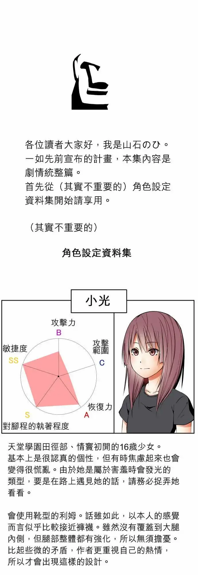 可爱兵器 - No.1～74某摩埃石像的报告 - page 1
