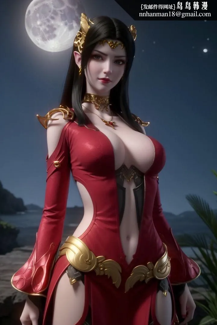 [AI绘画]国漫女主-阿七.蔷薇.高瑶.小舞.云曦.应天王后.美杜莎 - 第09话 - page 1