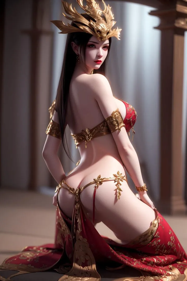 [AI绘画]国漫女主-阿七.蔷薇.高瑶.小舞.云曦.应天王后.美杜莎 - 第09话 - page 37
