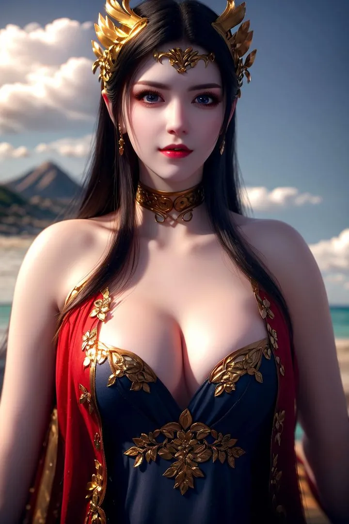 [AI绘画]国漫女主-阿七.蔷薇.高瑶.小舞.云曦.应天王后.美杜莎 - 第09话 - page 46