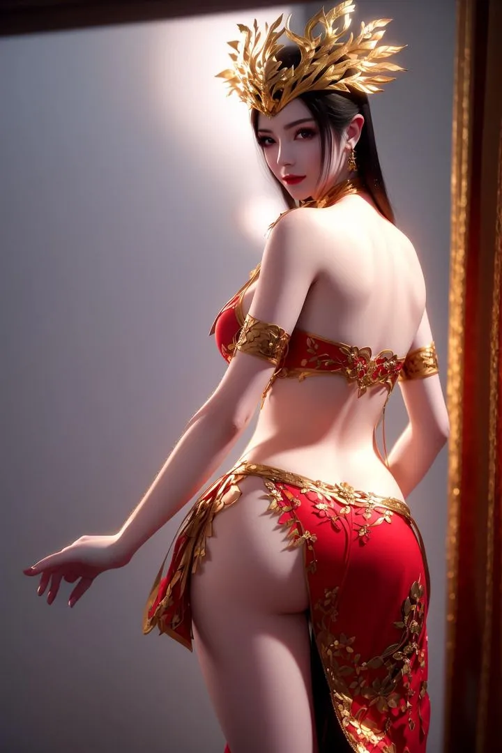[AI绘画]国漫女主-阿七.蔷薇.高瑶.小舞.云曦.应天王后.美杜莎 - 第09话 - page 48