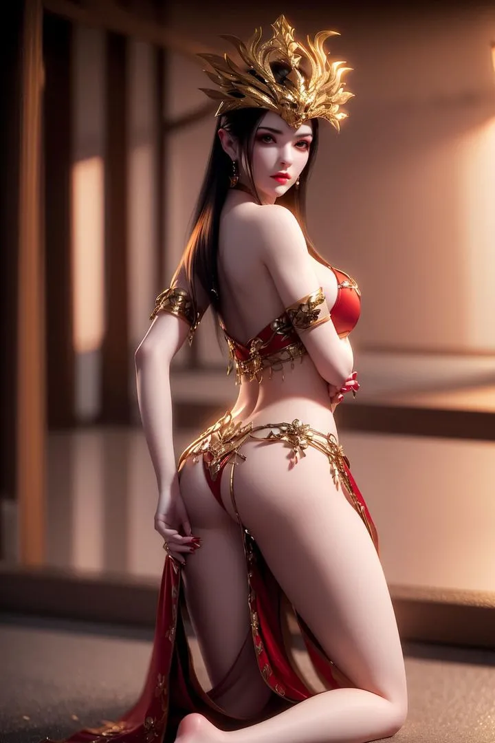 [AI绘画]国漫女主-阿七.蔷薇.高瑶.小舞.云曦.应天王后.美杜莎 - 第09话 - page 66