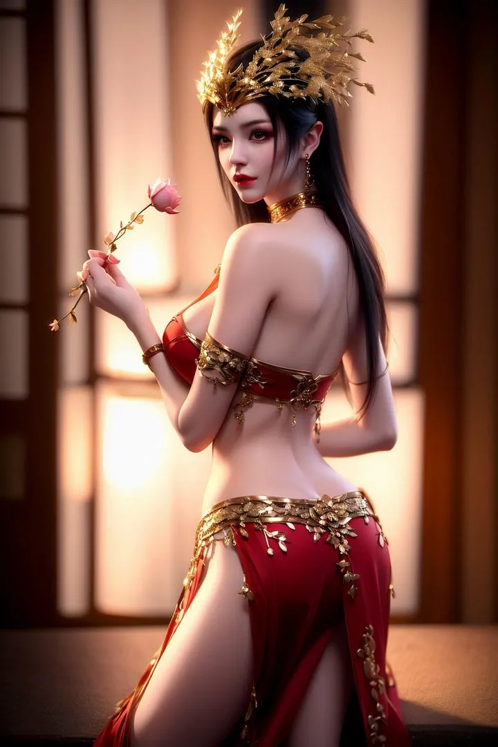[AI绘画]国漫女主-阿七.蔷薇.高瑶.小舞.云曦.应天王后.美杜莎 - 第09话 - page 68