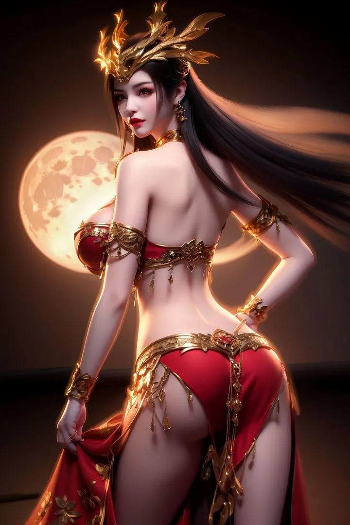 [AI绘画]国漫女主-阿七.蔷薇.高瑶.小舞.云曦.应天王后.美杜莎 - 第09话 - page 69