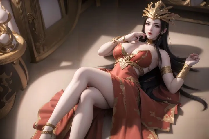 [AI绘画]国漫女主-阿七.蔷薇.高瑶.小舞.云曦.应天王后.美杜莎 - 第09话 - page 97