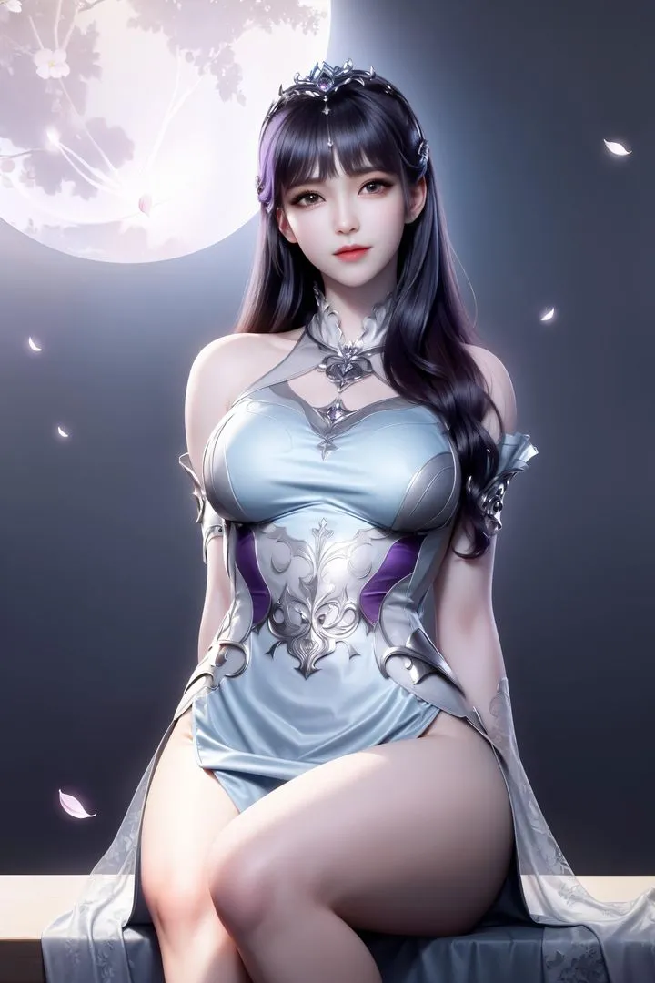 [AI绘画]国漫女主-阿七.蔷薇.高瑶.小舞.云曦.应天王后.美杜莎 - 第04话 - page 77