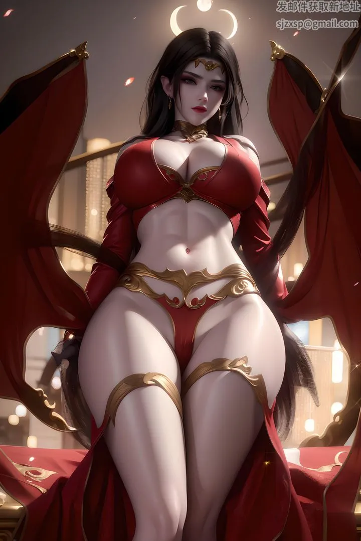[AI绘画]国漫女主-阿七.蔷薇.高瑶.小舞.云曦.应天王后.美杜莎 - 第13话-最终话 - page 3