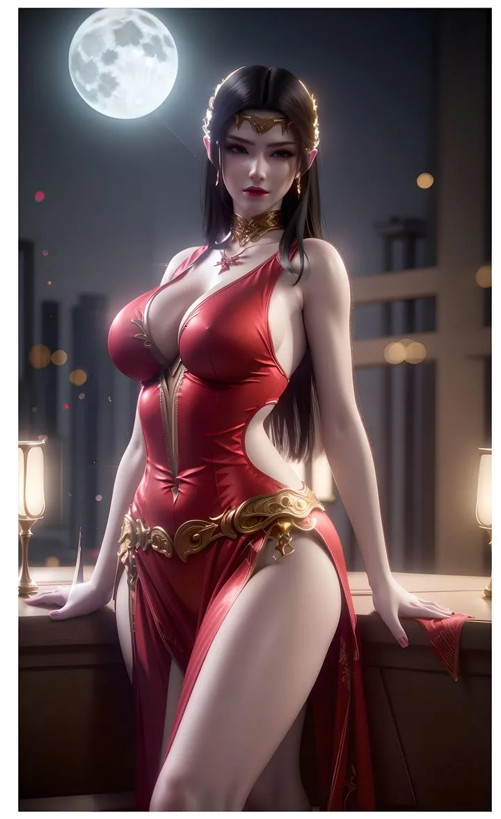 [AI绘画]国漫女主-阿七.蔷薇.高瑶.小舞.云曦.应天王后.美杜莎 - 第13话-最终话 - page 5