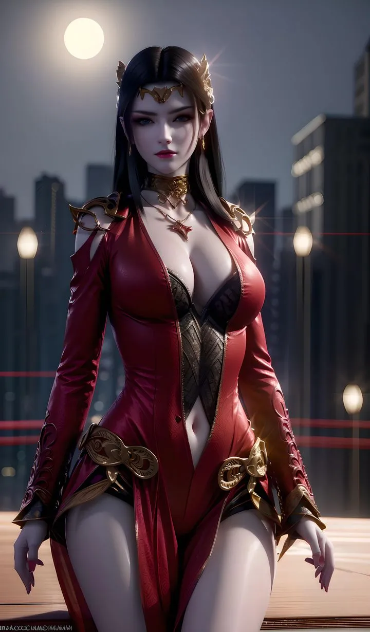 [AI绘画]国漫女主-阿七.蔷薇.高瑶.小舞.云曦.应天王后.美杜莎 - 第13话-最终话 - page 6