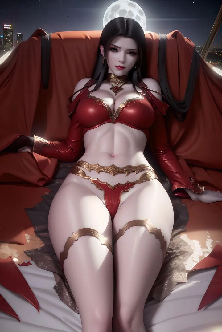 [AI绘画]国漫女主-阿七.蔷薇.高瑶.小舞.云曦.应天王后.美杜莎 - 第13话-最终话 - page 22
