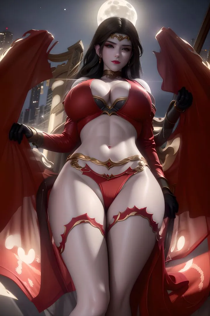 [AI绘画]国漫女主-阿七.蔷薇.高瑶.小舞.云曦.应天王后.美杜莎 - 第13话-最终话 - page 27