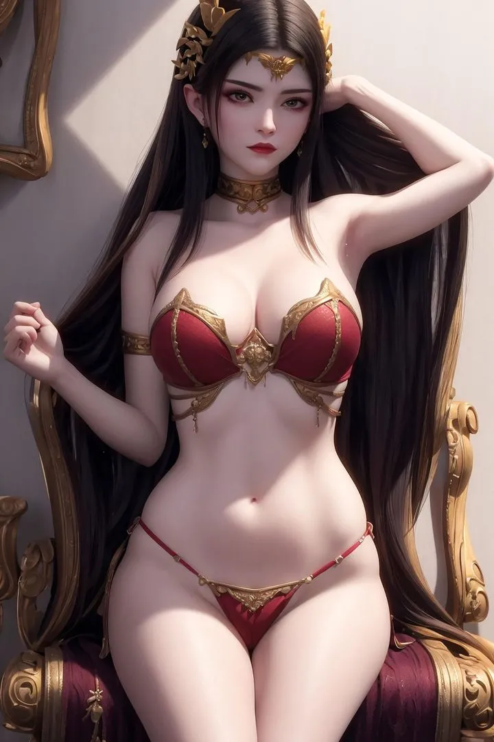 [AI绘画]国漫女主-阿七.蔷薇.高瑶.小舞.云曦.应天王后.美杜莎 - 第13话-最终话 - page 47
