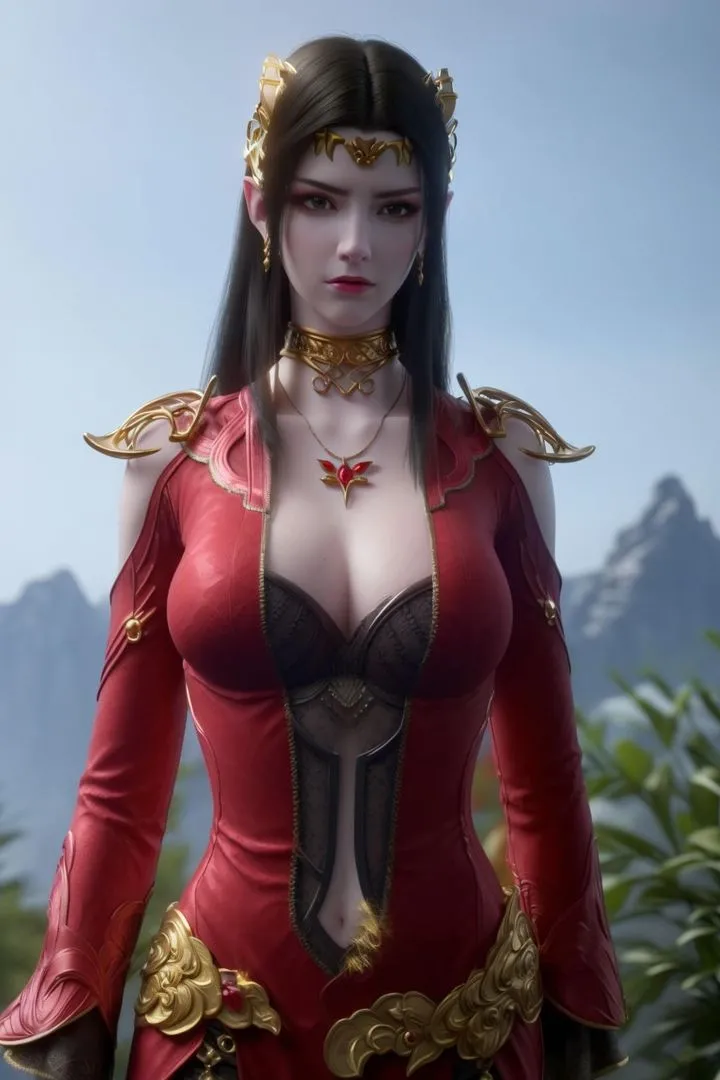 [AI绘画]国漫女主-阿七.蔷薇.高瑶.小舞.云曦.应天王后.美杜莎 - 第13话-最终话 - page 60