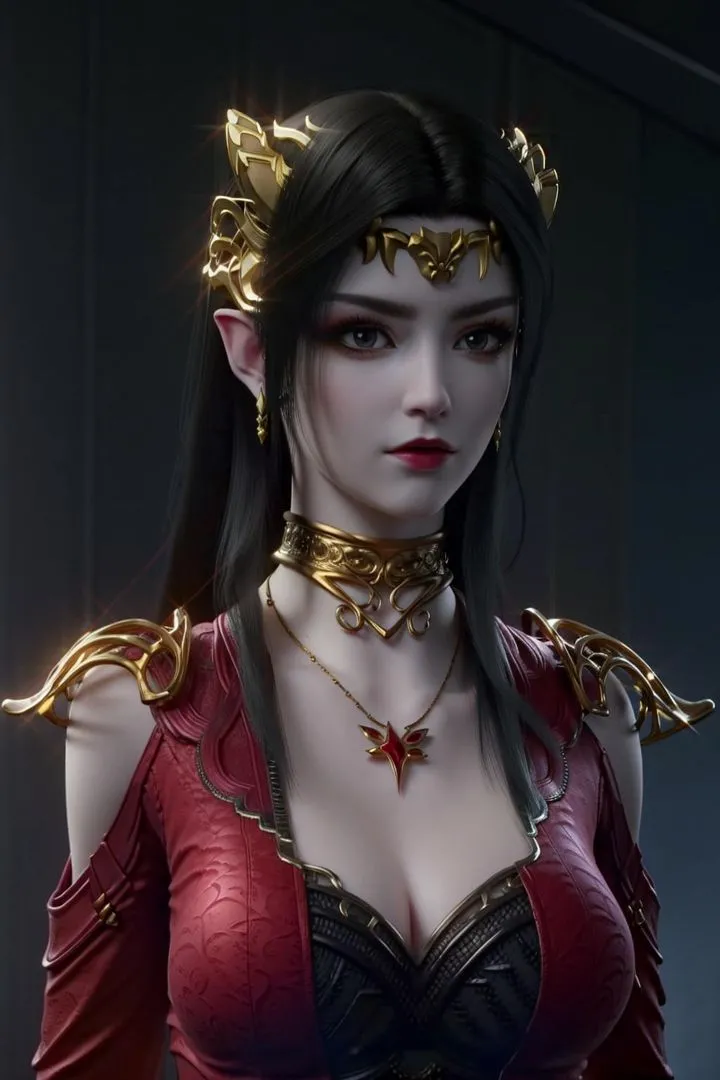 [AI绘画]国漫女主-阿七.蔷薇.高瑶.小舞.云曦.应天王后.美杜莎 - 第13话-最终话 - page 62