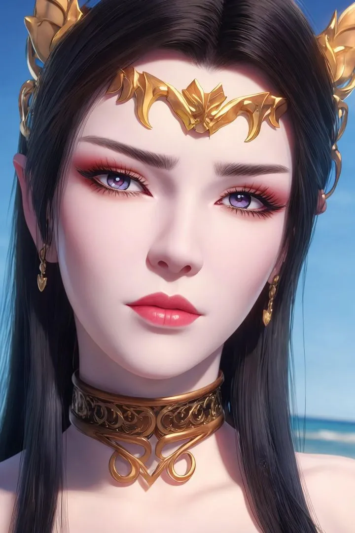 [AI绘画]国漫女主-阿七.蔷薇.高瑶.小舞.云曦.应天王后.美杜莎 - 第11话 - page 17