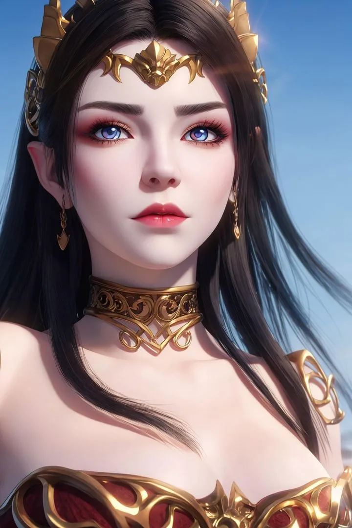 [AI绘画]国漫女主-阿七.蔷薇.高瑶.小舞.云曦.应天王后.美杜莎 - 第11话 - page 18