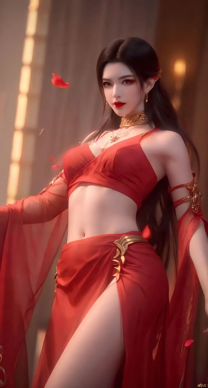 [AI绘画]国漫女主-阿七.蔷薇.高瑶.小舞.云曦.应天王后.美杜莎 - 第08话 - page 24