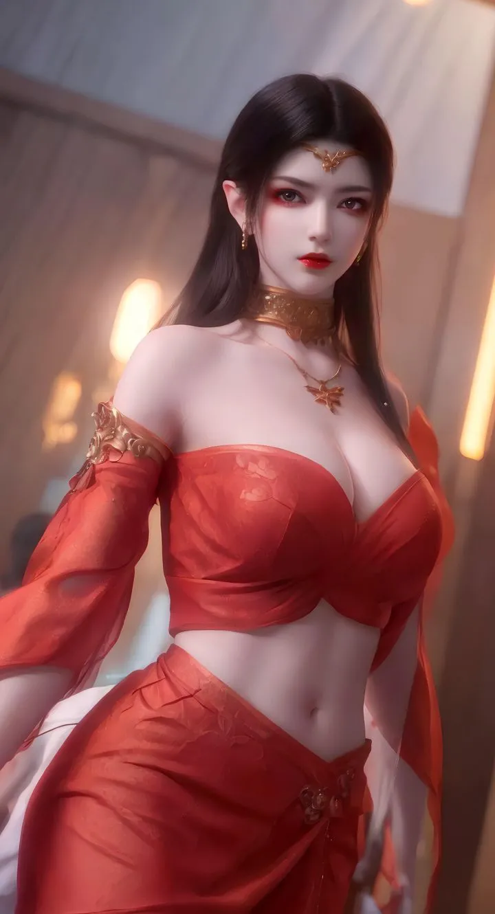 [AI绘画]国漫女主-阿七.蔷薇.高瑶.小舞.云曦.应天王后.美杜莎 - 第08话 - page 31