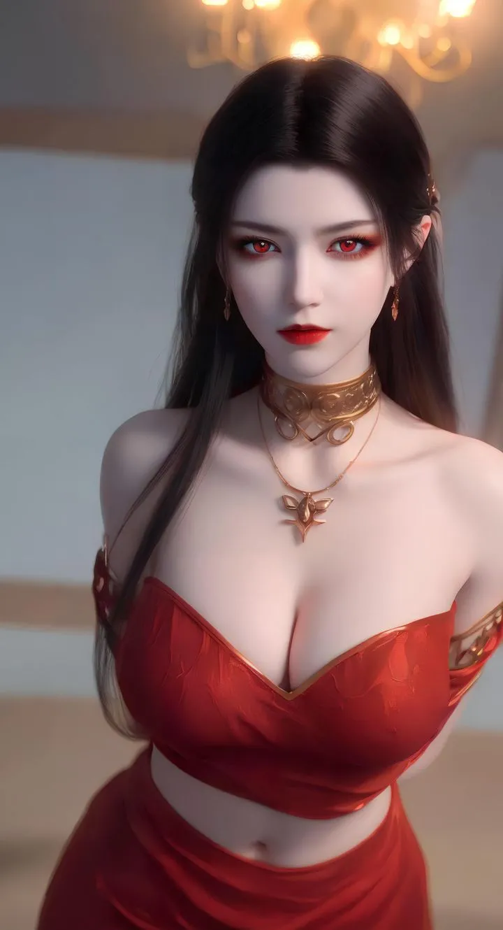 [AI绘画]国漫女主-阿七.蔷薇.高瑶.小舞.云曦.应天王后.美杜莎 - 第08话 - page 35