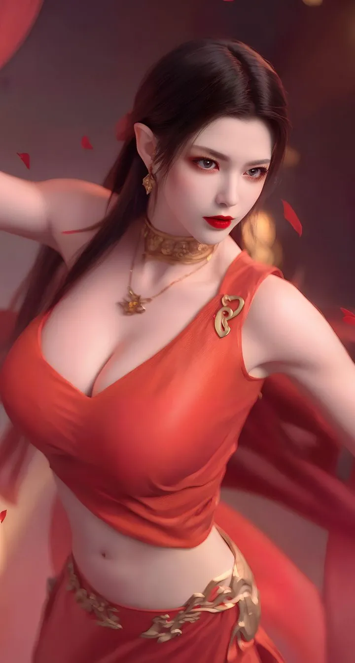 [AI绘画]国漫女主-阿七.蔷薇.高瑶.小舞.云曦.应天王后.美杜莎 - 第08话 - page 37