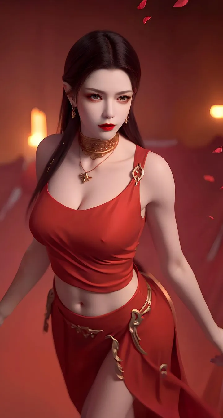[AI绘画]国漫女主-阿七.蔷薇.高瑶.小舞.云曦.应天王后.美杜莎 - 第08话 - page 42