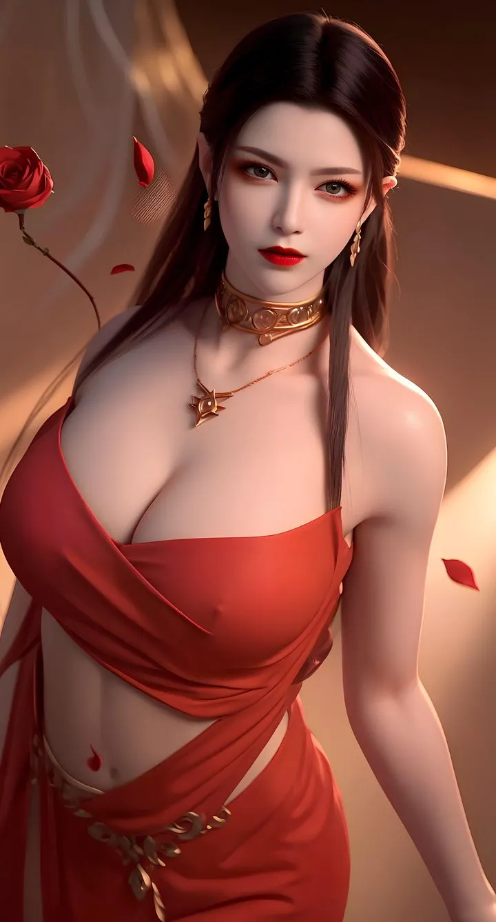 [AI绘画]国漫女主-阿七.蔷薇.高瑶.小舞.云曦.应天王后.美杜莎 - 第08话 - page 43