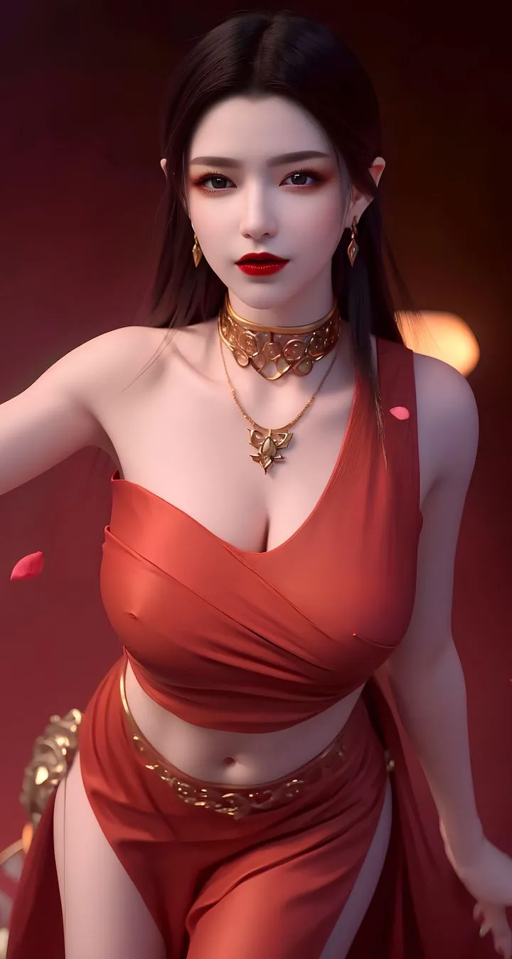 [AI绘画]国漫女主-阿七.蔷薇.高瑶.小舞.云曦.应天王后.美杜莎 - 第08话 - page 45