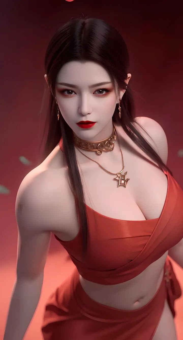 [AI绘画]国漫女主-阿七.蔷薇.高瑶.小舞.云曦.应天王后.美杜莎 - 第08话 - page 46