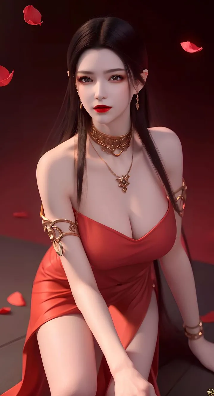 [AI绘画]国漫女主-阿七.蔷薇.高瑶.小舞.云曦.应天王后.美杜莎 - 第08话 - page 54