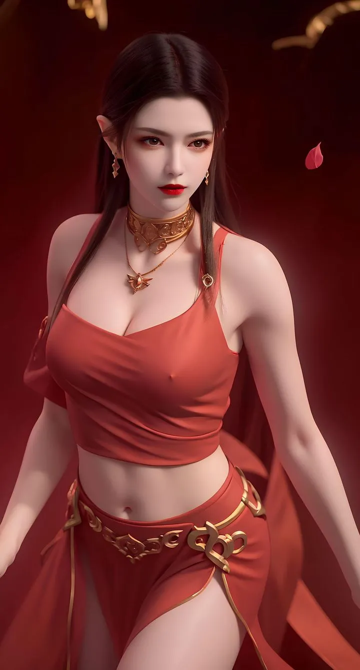 [AI绘画]国漫女主-阿七.蔷薇.高瑶.小舞.云曦.应天王后.美杜莎 - 第08话 - page 56
