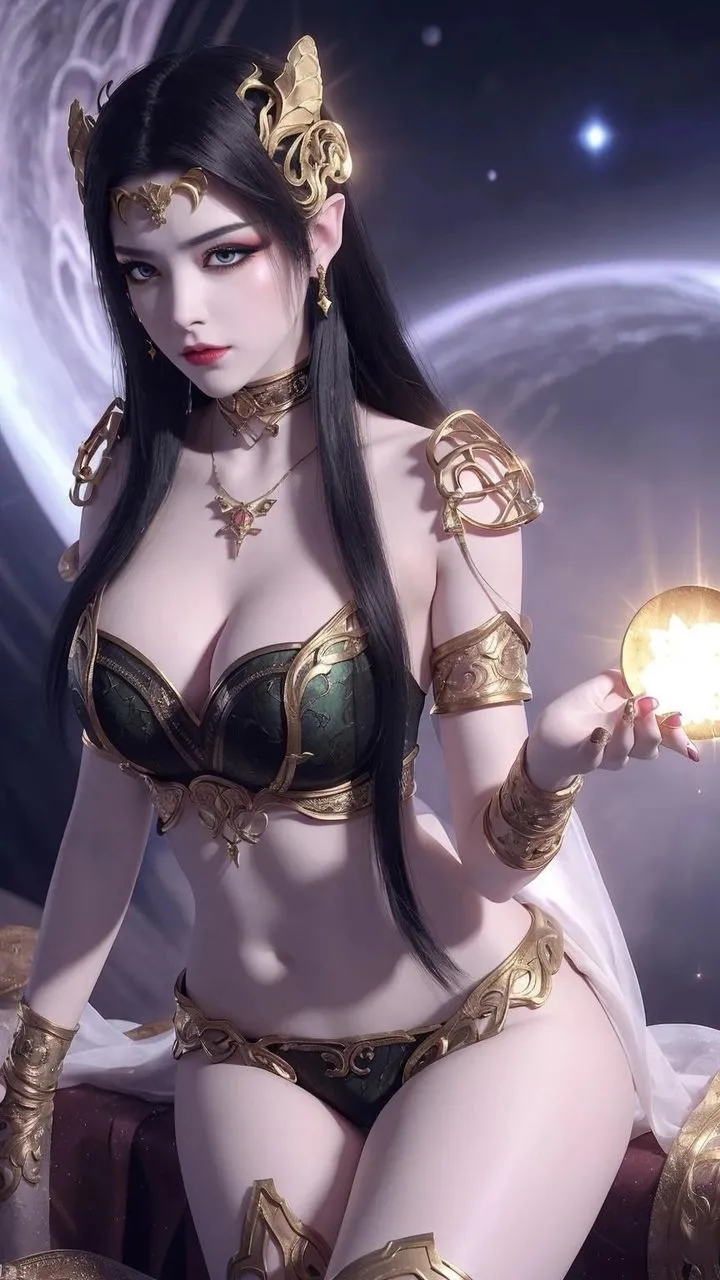 [AI绘画]国漫女主-阿七.蔷薇.高瑶.小舞.云曦.应天王后.美杜莎 - 第08话 - page 71