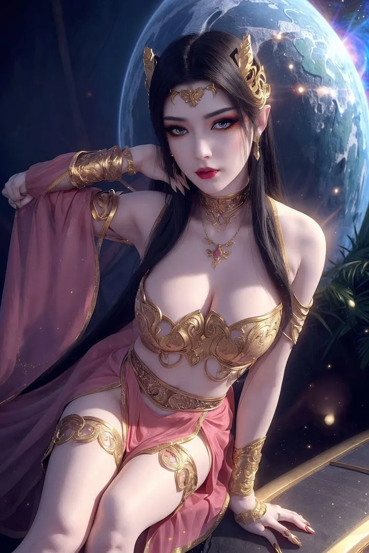 [AI绘画]国漫女主-阿七.蔷薇.高瑶.小舞.云曦.应天王后.美杜莎 - 第08话 - page 72