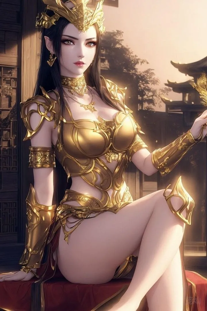 [AI绘画]国漫女主-阿七.蔷薇.高瑶.小舞.云曦.应天王后.美杜莎 - 第08话 - page 75