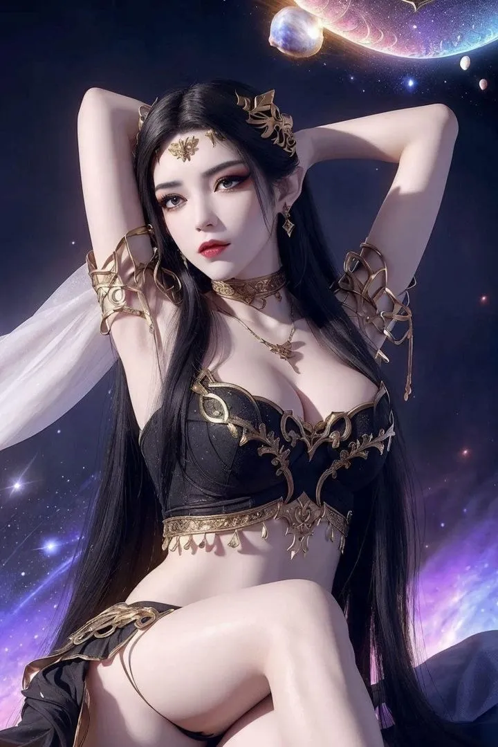 [AI绘画]国漫女主-阿七.蔷薇.高瑶.小舞.云曦.应天王后.美杜莎 - 第08话 - page 77