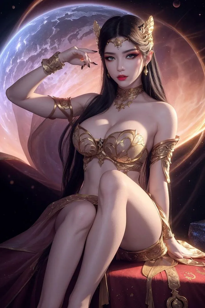 [AI绘画]国漫女主-阿七.蔷薇.高瑶.小舞.云曦.应天王后.美杜莎 - 第08话 - page 79