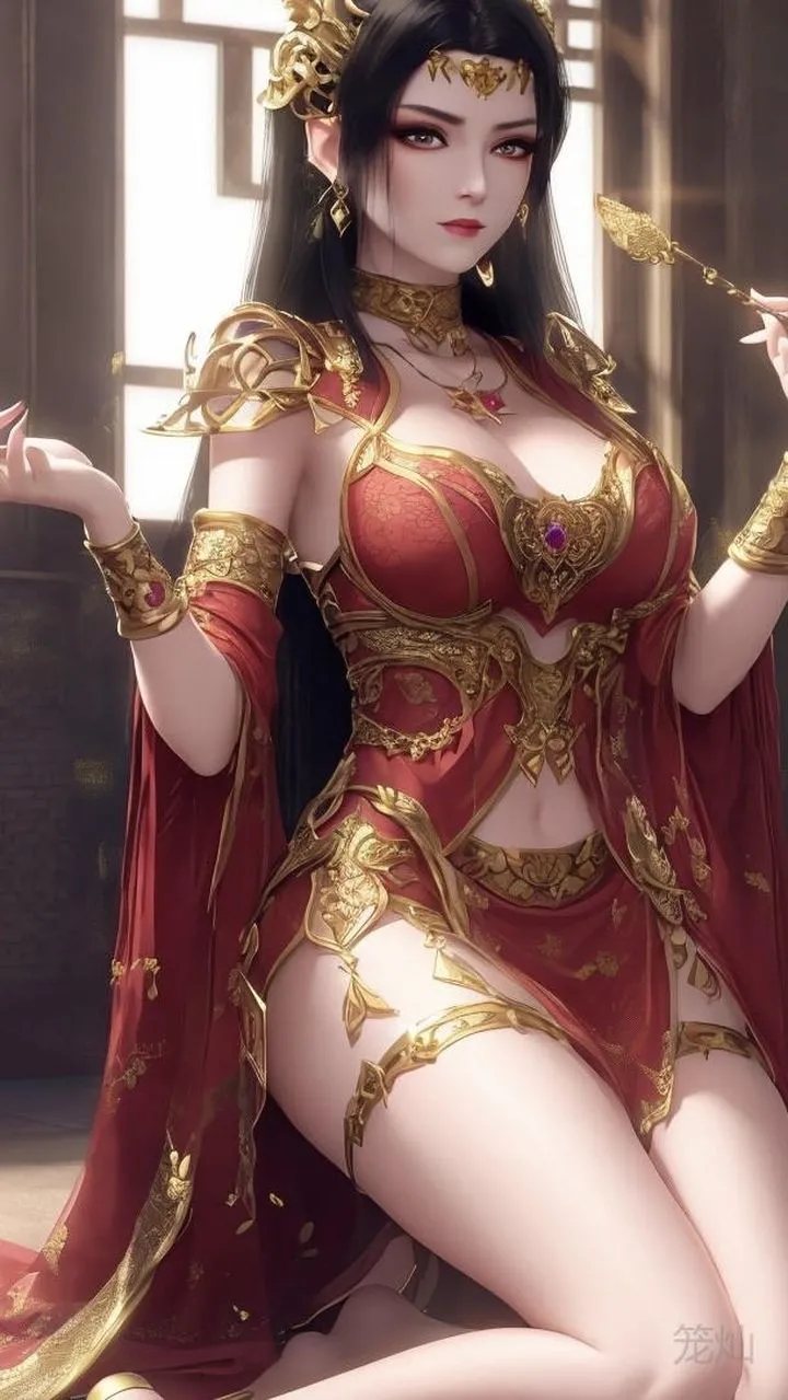 [AI绘画]国漫女主-阿七.蔷薇.高瑶.小舞.云曦.应天王后.美杜莎 - 第08话 - page 88