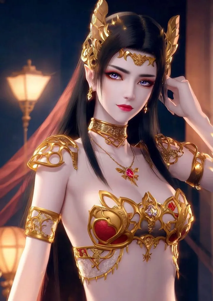 [AI绘画]国漫女主-阿七.蔷薇.高瑶.小舞.云曦.应天王后.美杜莎 - 第08话 - page 98