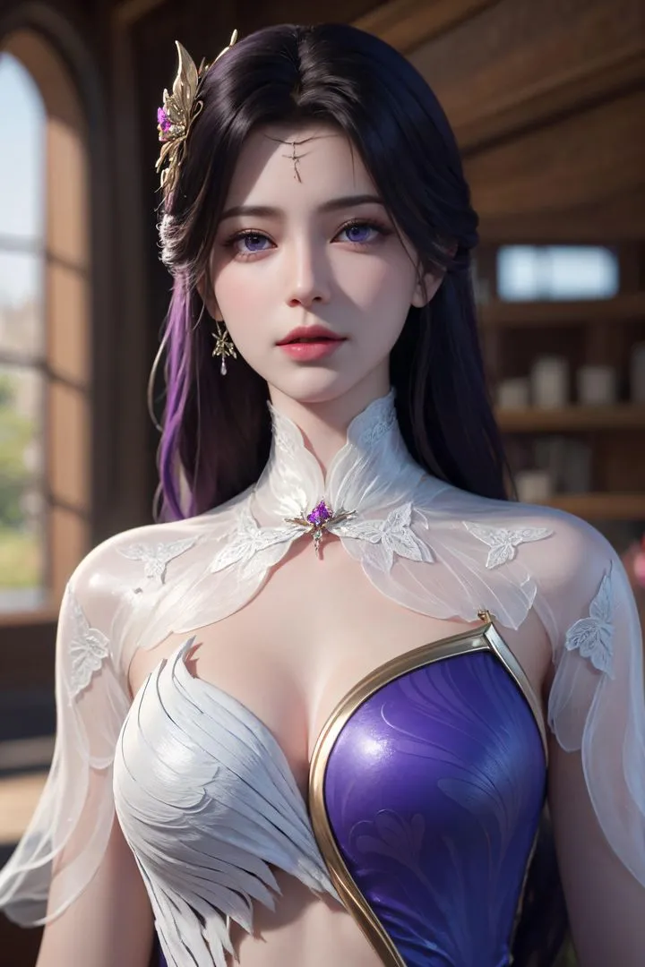 [AI绘画]国漫女主-阿七.蔷薇.高瑶.小舞.云曦.应天王后.美杜莎 - 第06话 - page 7