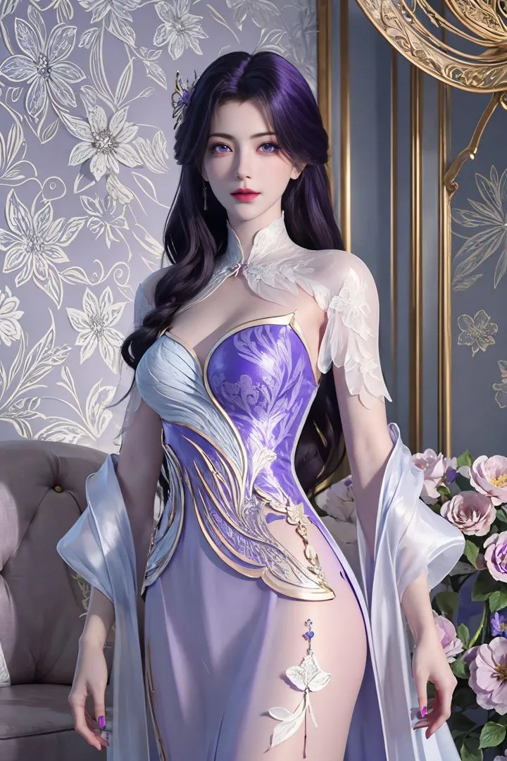 [AI绘画]国漫女主-阿七.蔷薇.高瑶.小舞.云曦.应天王后.美杜莎 - 第06话 - page 11