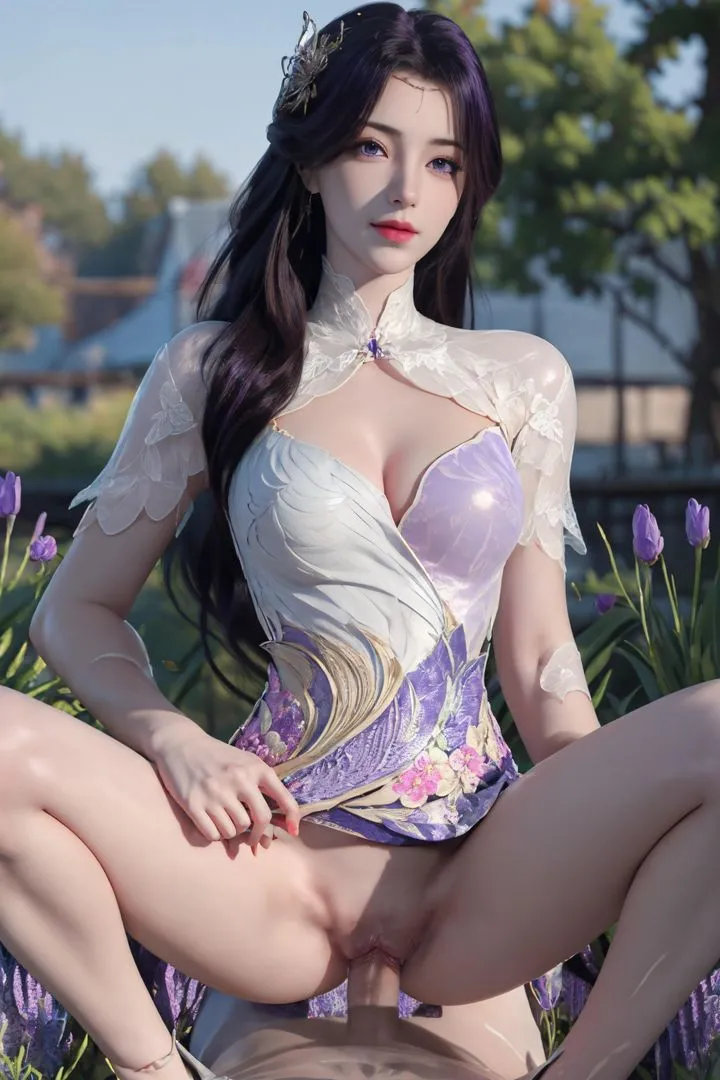 [AI绘画]国漫女主-阿七.蔷薇.高瑶.小舞.云曦.应天王后.美杜莎 - 第06话 - page 56