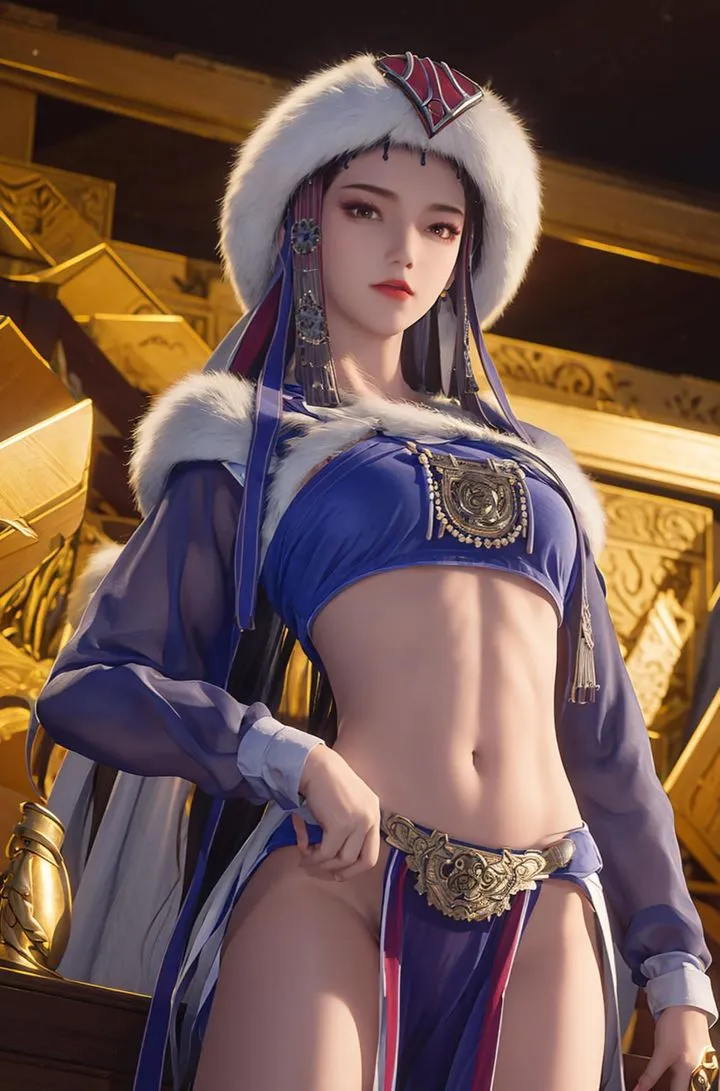 [AI绘画]国漫女主-阿七.蔷薇.高瑶.小舞.云曦.应天王后.美杜莎 - 第06话 - page 76