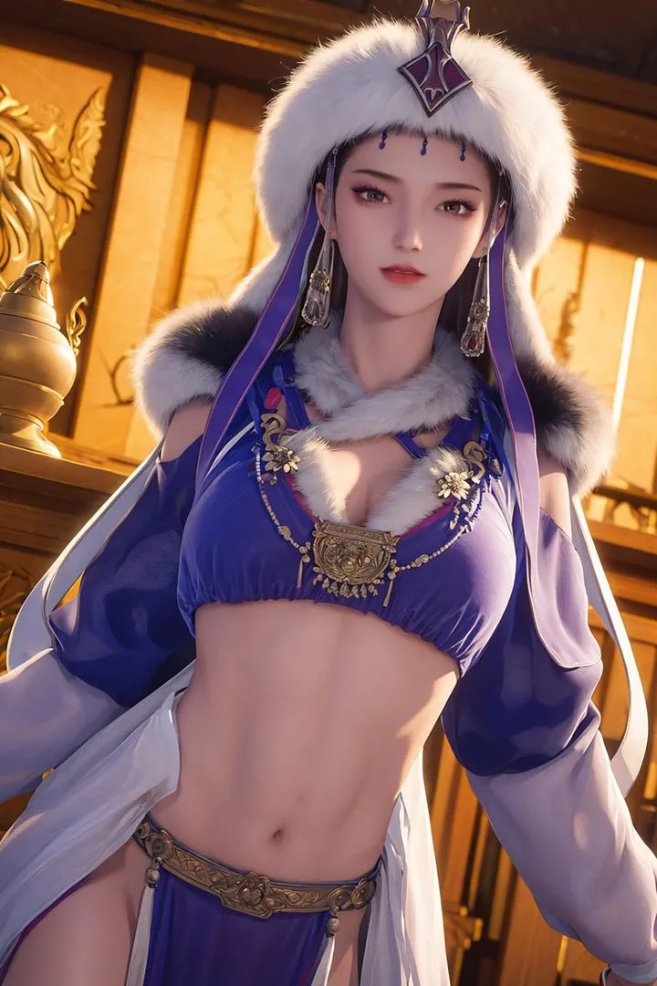[AI绘画]国漫女主-阿七.蔷薇.高瑶.小舞.云曦.应天王后.美杜莎 - 第06话 - page 78