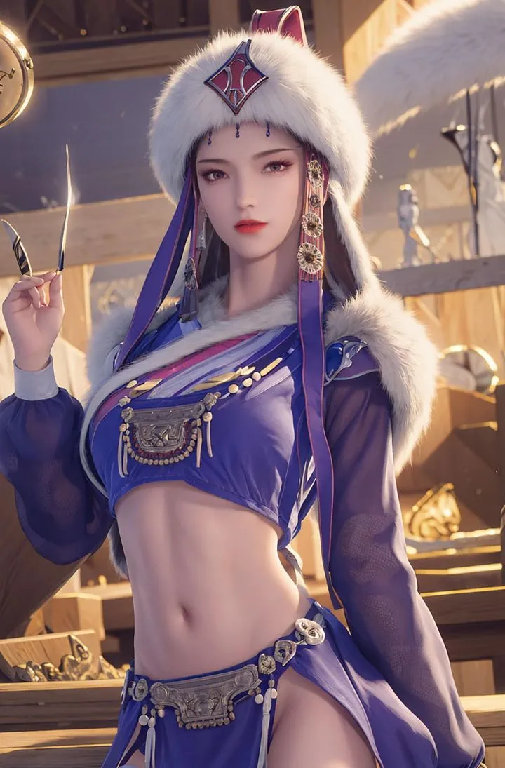[AI绘画]国漫女主-阿七.蔷薇.高瑶.小舞.云曦.应天王后.美杜莎 - 第06话 - page 79