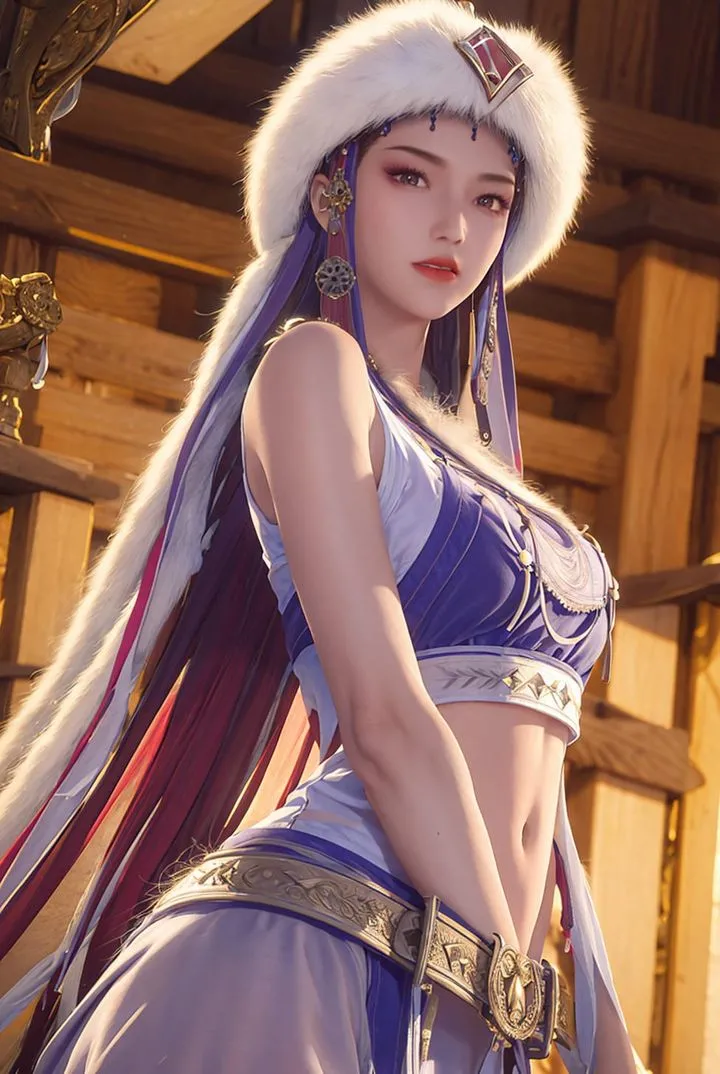 [AI绘画]国漫女主-阿七.蔷薇.高瑶.小舞.云曦.应天王后.美杜莎 - 第06话 - page 96