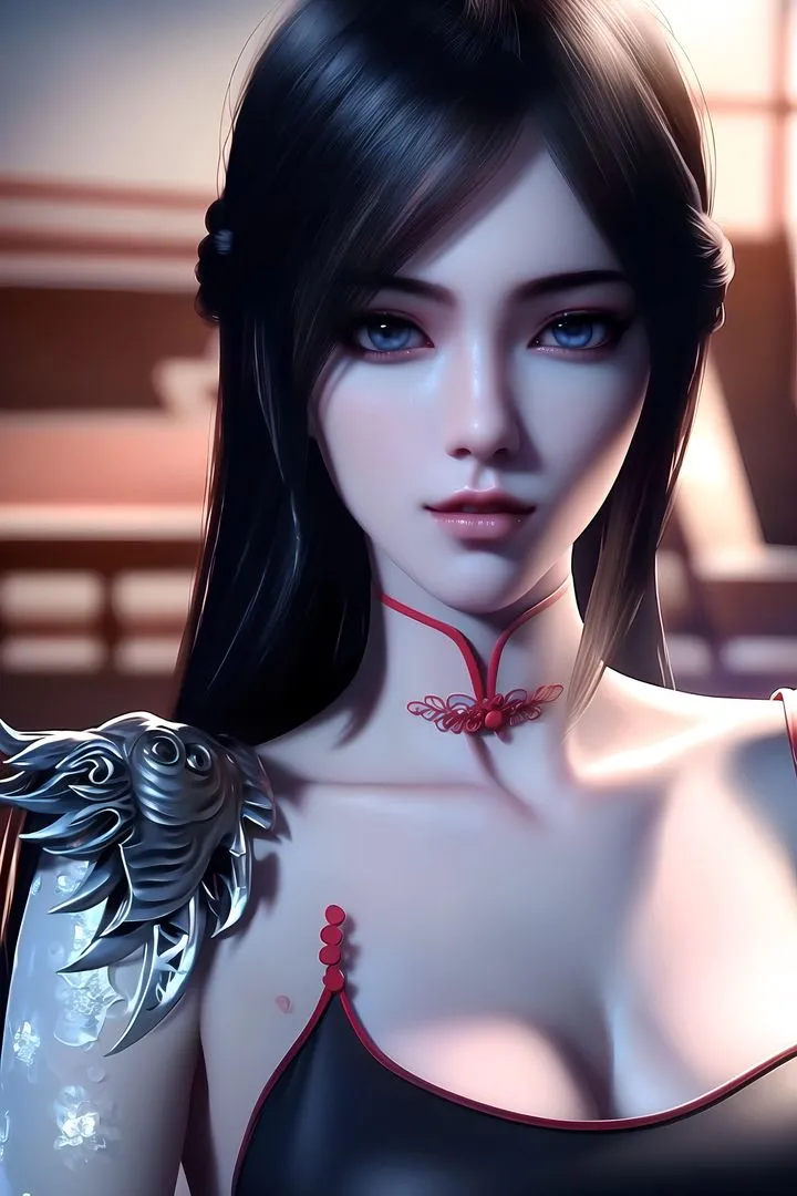 [AI绘画]国漫女主-阿七.蔷薇.高瑶.小舞.云曦.应天王后.美杜莎 - 第02话 - page 34