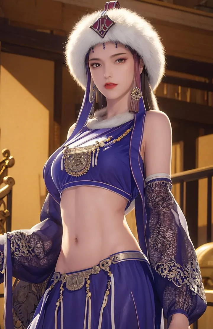 [AI绘画]国漫女主-阿七.蔷薇.高瑶.小舞.云曦.应天王后.美杜莎 - 第07话 - page 6