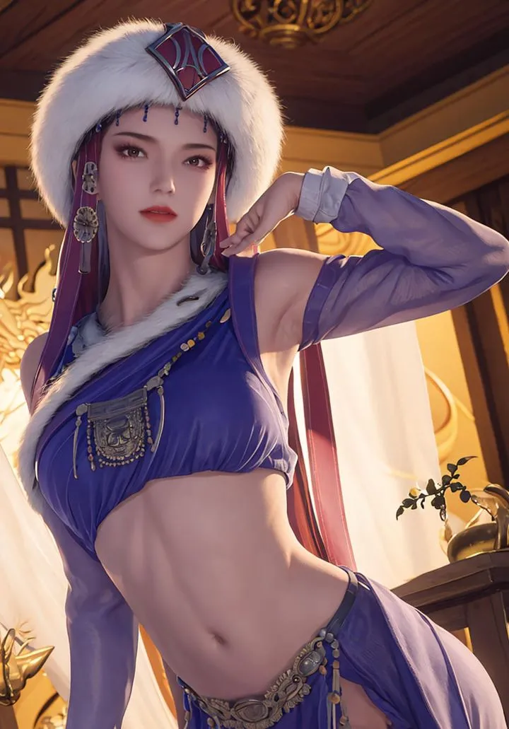 [AI绘画]国漫女主-阿七.蔷薇.高瑶.小舞.云曦.应天王后.美杜莎 - 第07话 - page 9