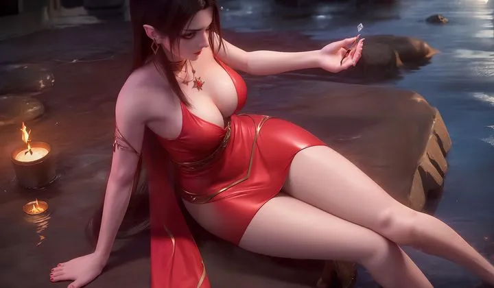 [AI绘画]国漫女主-阿七.蔷薇.高瑶.小舞.云曦.应天王后.美杜莎 - 第07话 - page 41