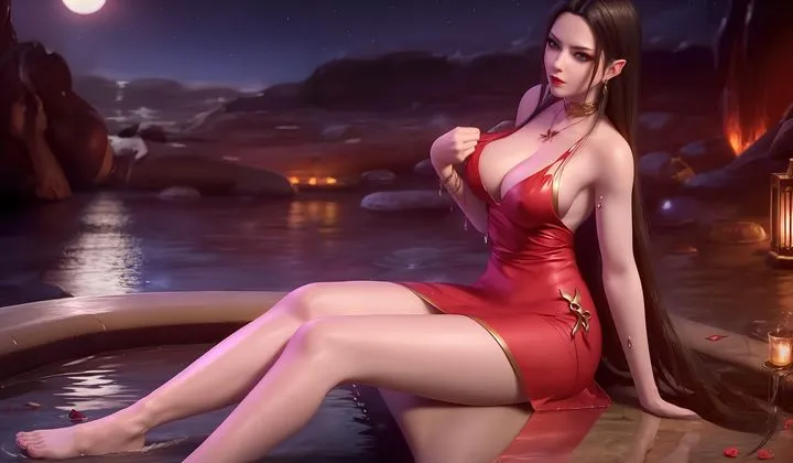 [AI绘画]国漫女主-阿七.蔷薇.高瑶.小舞.云曦.应天王后.美杜莎 - 第07话 - page 42