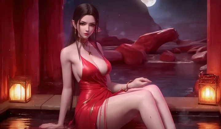 [AI绘画]国漫女主-阿七.蔷薇.高瑶.小舞.云曦.应天王后.美杜莎 - 第07话 - page 43
